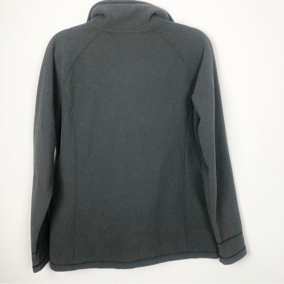 THE NORTH FACE | Charcoal Gray Full Zip Snap Jacket Large Buttons Women’s Size L - Picture 7 of 7